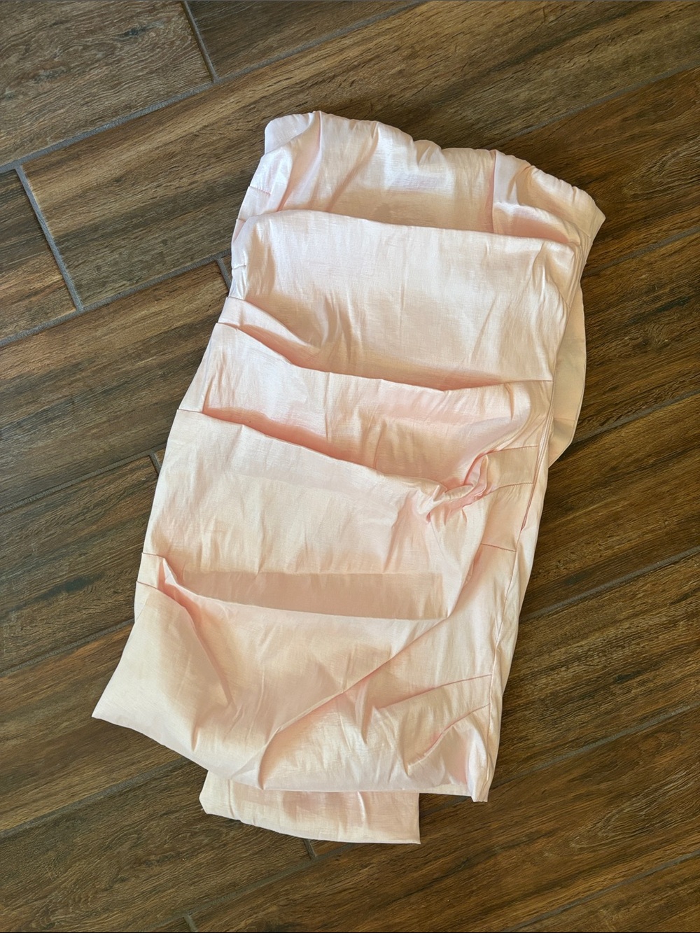 EUC Allison & Kelly Taffeta Light Pink Bow Back Mini Dress - Picture 4 of 9